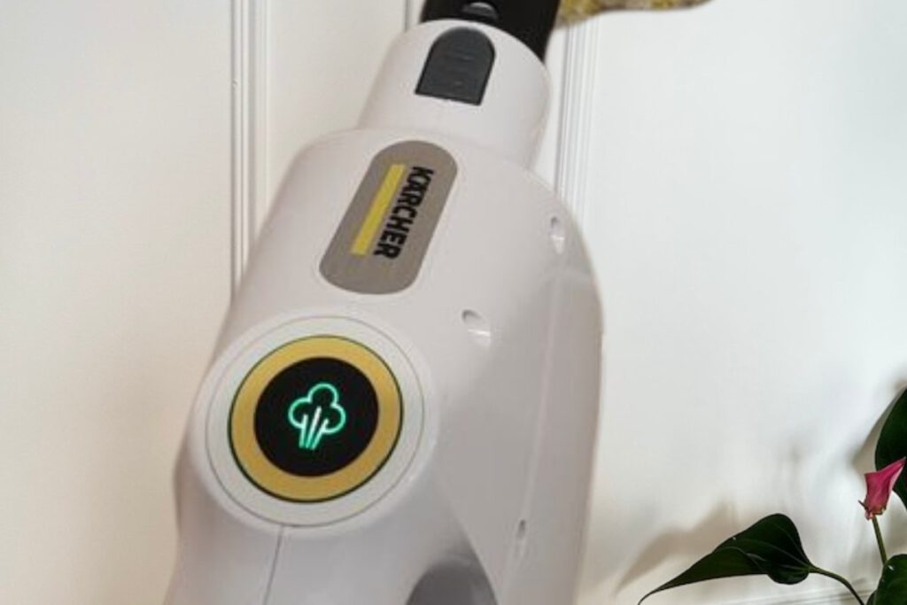 bouton fonctionnement balai vapeur Kärcher SC1 Multi