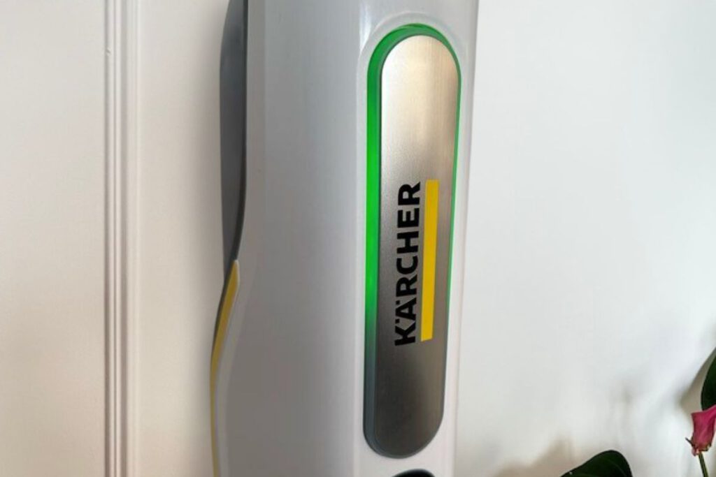 le balai vapeur Kärcher sc3 upright prêt à être utilisé