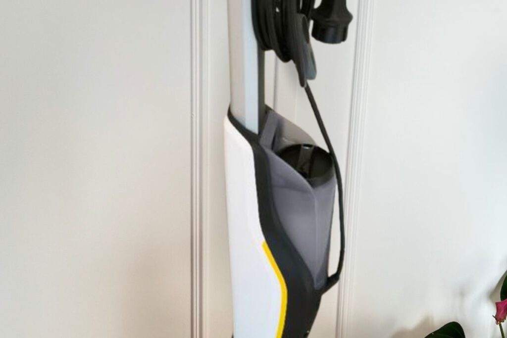 le réservoir d'eau du balai vapeur Kärcher sc3 upright